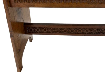 Swedish Mid-Century Modern Ash Small Bench or Stool, 1960s